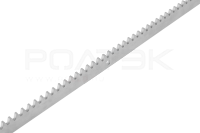 Рейка зубчатая 31x6 мм, 1 м, с крепежом